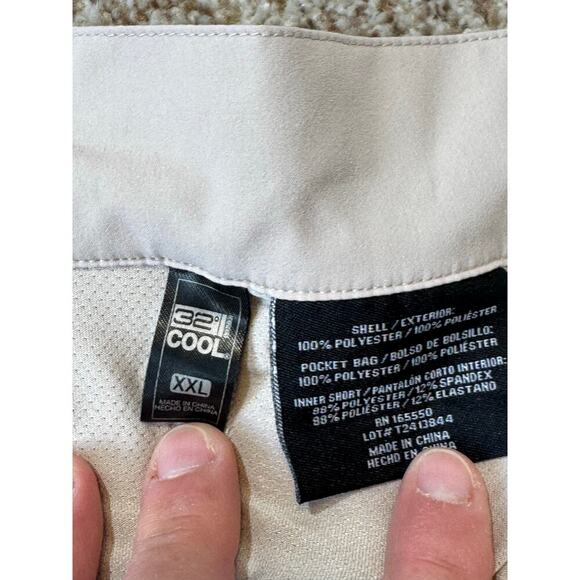 32 degrees skirt/skort, Lightweight, quick dry, built in shorts, size XXL, Tan - Picture 3 of 6